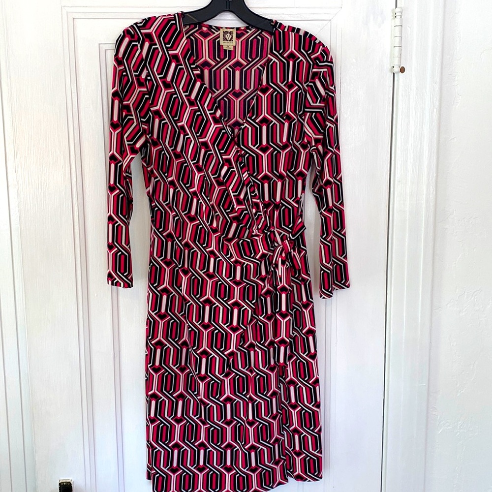 Anne Klein Wrap Dress, Size M